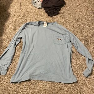 Baby Blue PINK Long Sleeved Shirt